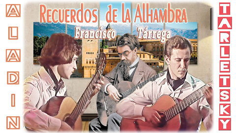 Recuerdos de la Alhambra de Francisco Tárrega (duo de guitarras do Minsk, BSSR )