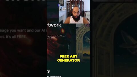 BEST FREE AI ART GENERATOR! 😱 #shorts #ai #art #viral