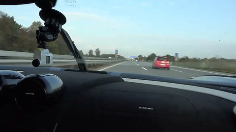 324 lm/h / 202 mph short Koenigsegg Agera R German Autobahn stint #koenigsegg #agera