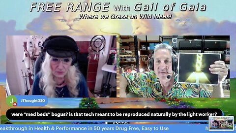 "Scalar Light & Miracles" With Tom Paladino & Gail of Gaia On FREE RANGE