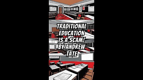 The traditional education system is a scam by Andrew Tate