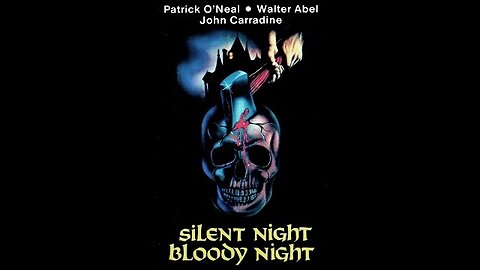 Silent Night, Bloody Night | Full Movie | 1972 Patrick O'Neal, James Patterson