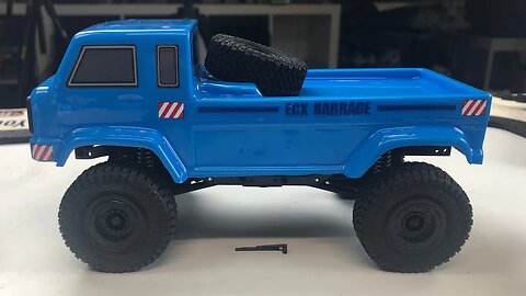 LIVE: ECX Barrage UV 1/24 4WD Crawler Unboxing