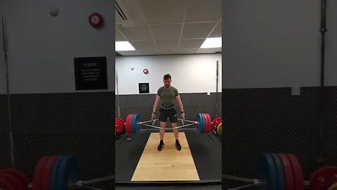 New personal record 208kg times 2 deadlift