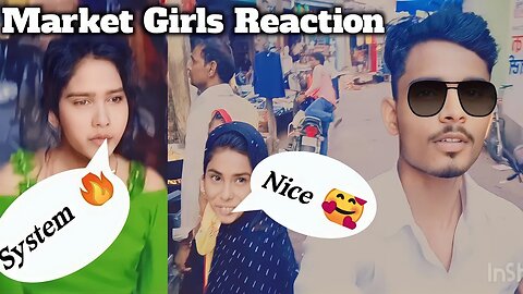 Market Me Etni Sari Cute Girls 🤩 | Me Single Hi Thik Hu | Sujal MLT Vlog