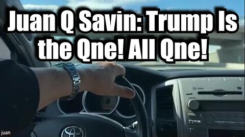 Juan O Savin: This Is the One! You are the One! Trump Is the One! All One!