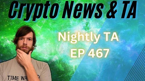 Nightly TA EP 467 1/20/24 #cryptocurrency #crypto #grt #btc #xrp #algo #ankr