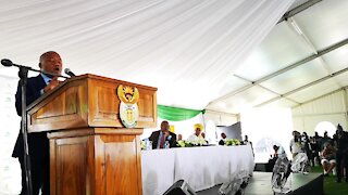 SOUTH AFRICA - Durban - Pres Ramaphosa launch district development plan (Video) (kdE)