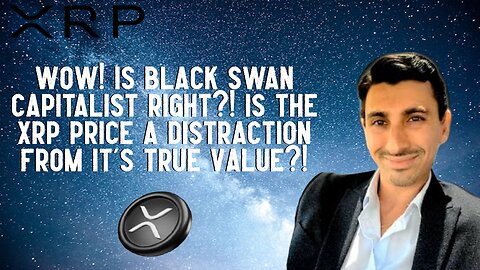 Is Black Swan Capitalist Right? Is XRP Price Distraction From It's True Value?!