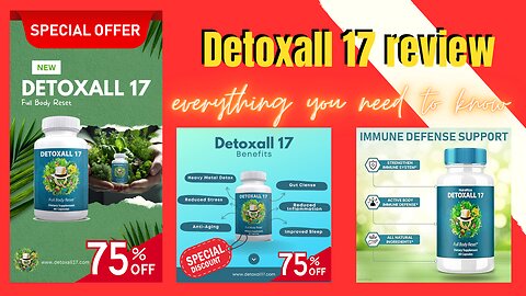 DetoXall 17 (⚠️❌HIDDEN TRUTH️❌)- DETOXALL 17 REVIEWS