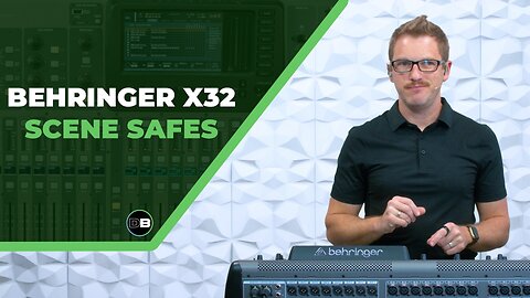 Behringer X32 Scene Safes are NOT What You Think