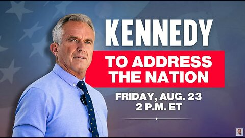 LIVE: Robert F. Kennedy Jr. Address to the Nation