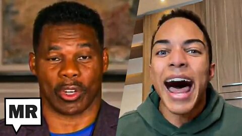 Desperate Herschel Walker Says His Conservative Son Is Antifa Now