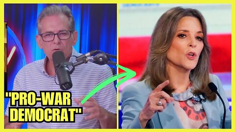 Jimmy Dore REVEALS Marianne Williamson "Pro-War Democrat" (clip)