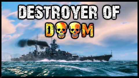 7 Kills With All The Thrills! War Thunder Destroyer Naval Battles