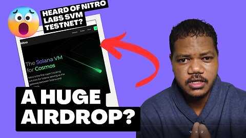 Nitro SVM Testnet Tutorial. Airdrop Confirmed?