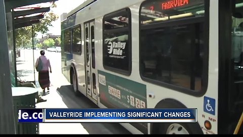 Rely on Public Transit? Valley Ride is implementing significant changes starting Monday