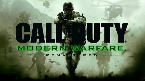 Call of Duty 4 Modern Warfare Remastered| Full Campaign| PS5 Gameplay 4K