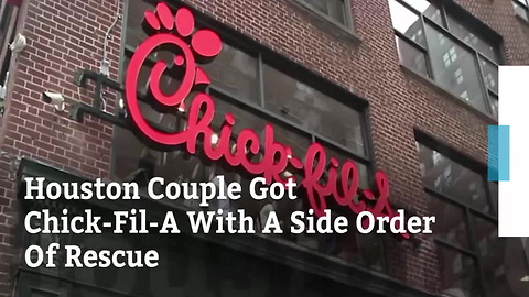 Houston Couple Got Chick-Fil-A With A Side Order Of Rescue