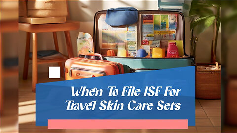 Demystifying ISF Filing for Travel Skin Care Sets: What You Need to Know!