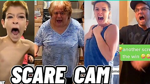 SCARE PRANK|scare cam |scary pranks|scare pranks|funny scare...