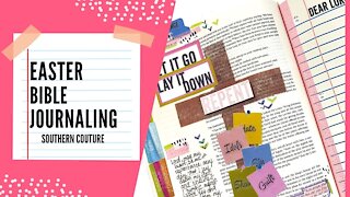 Easter Bible Journaling Entry Focusing on Repentance