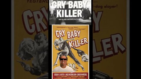 Jack Nicholson's first film "The Crybaby Killer" 1958 #jacknicholson