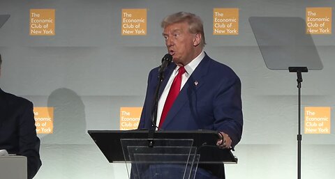 President Trump Gives Remarks at The Economic Club of New York