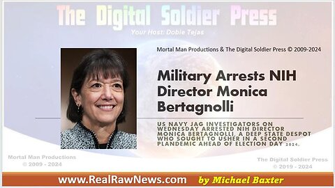 Military Arrests NIH Director Monica Bertagnolli