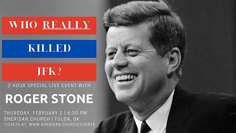 WHO REALLY KILLED JFK? | THE STONEZONE WITH ROGER STONE 2.2.24 @8pm EST