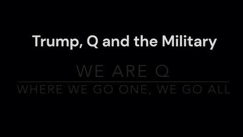 Trump, Q And The Military - The Plan "They" Have For Us Is Nothing Less Than Horrifying - 8/6/24..