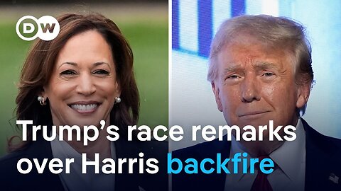 Harris responds to Donald Trump's false remarks about her racial identity | DW News | U.S. Today