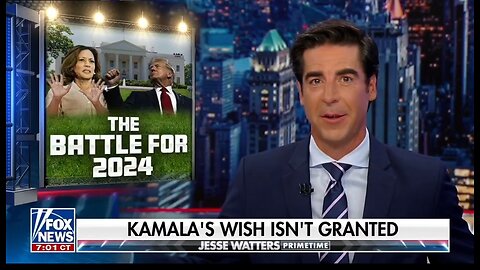 Watters: Kamala Campaign Took A Major Blow