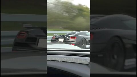 🔥Porsche 918 Spyder E-hybrid vs Koenigsegg Agera R 50-370 km/h to 230 mph. #porsche #918 #porsche91