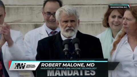 Malone: Vaccines are Not Working, Not Safe - Defeat the Mandates Protest