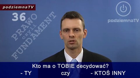 podziemna TV - Gdybym był premierem - PRAWO czyli FUNDAMENT #36 (06.03.2014)