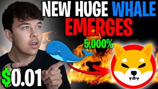 SHIBA INU COIN NEW $2.8 BILLION WHALE SURFACES 🔥 SHIB PRICE PREDICTION 🚨