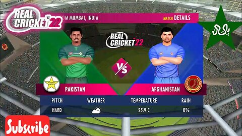 Pak vs Afg ODI Match Real Cricket 22 : 👍 Good stream | Playing Solo