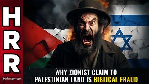 Why Zionist claim to Palestinian land is BIBLICAL FRAUD