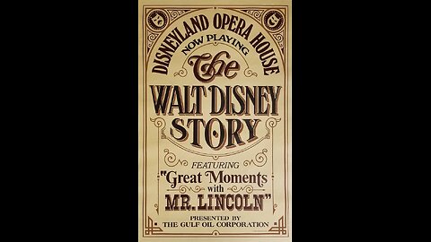 Walt Disney Productions' The Walt Disney Story (1973)