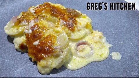 Creamy Garlic Potato Bake Recipe