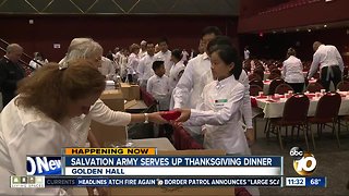 35th Annual Salvation Army Thanksgiving Dinner