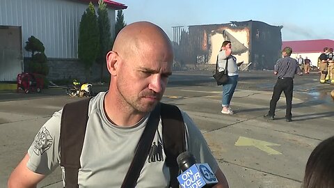 Sugarcreek fire chief gives update on fire at Walnut Creek Flea Market