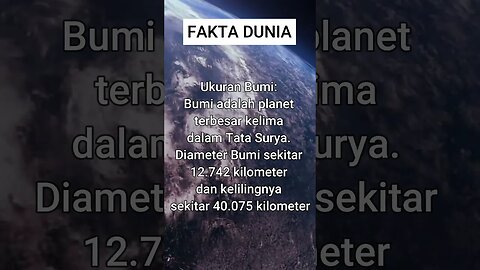 FAKTA DUNIA #shorts