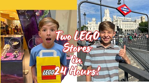 TWO LEGO STORES, TWO COUNTRIES!