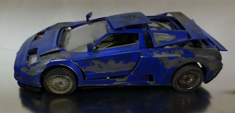 Bugatti EB110 GT Restoration Abandoned car 1991