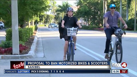 Sanibel to discuss ban on motorized scooters and bikes