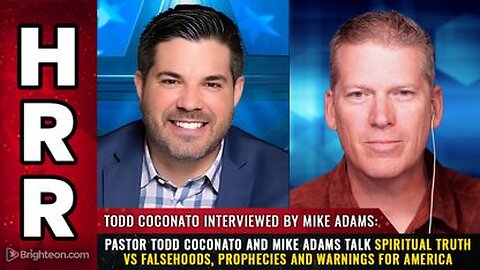 Pastor Todd Coconato Spiritual TRUTH vs falsehoods, prophecies and warnings for America