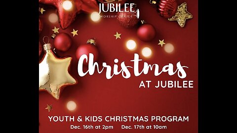 Youth Kids Christmas Program | Jubilee Worship Center