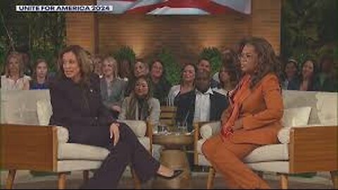 Kamala's STAGED Townhall w/ Oprah!